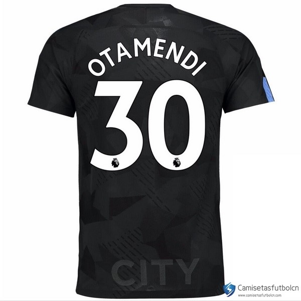 Camiseta Manchester City Tercera equipo Otamendi 2017-18